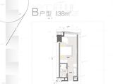 保利天汇_公寓B户型 建面38平米