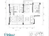 京基智农山海上园_4室2厅2卫 建面139平米