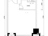 惠州读者文化园_1室1厅1卫 建面53平米