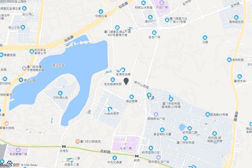 金湫路与虎仔山西路交叉口西南侧