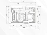 宸悦国际_1室2厅1卫 建面57平米