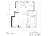 北京城建国誉燕园_3室2厅2卫 建面96平米