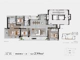 建发缦云_4室2厅3卫 建面239平米