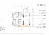 德信锦绣观邸_3室2厅2卫 建面112平米