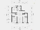 北京建工揽星樾_3室2厅2卫 建面104平米