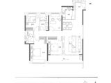 华中科学生态城嘉悦府_4室2厅2卫 建面141平米