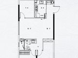 新汇澜桥印象_3室2厅1卫 建面87平米