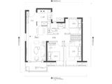 万科华生公园大道_3室2厅1卫 建面92平米