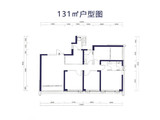 龙光玖钻_3室1厅2卫 建面131平米